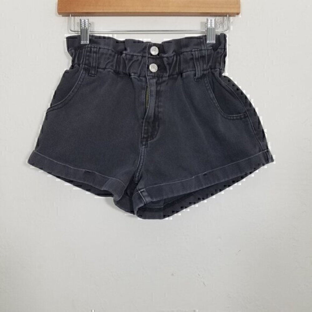 PacSun Mom Short Jean Shorts Black Size 24